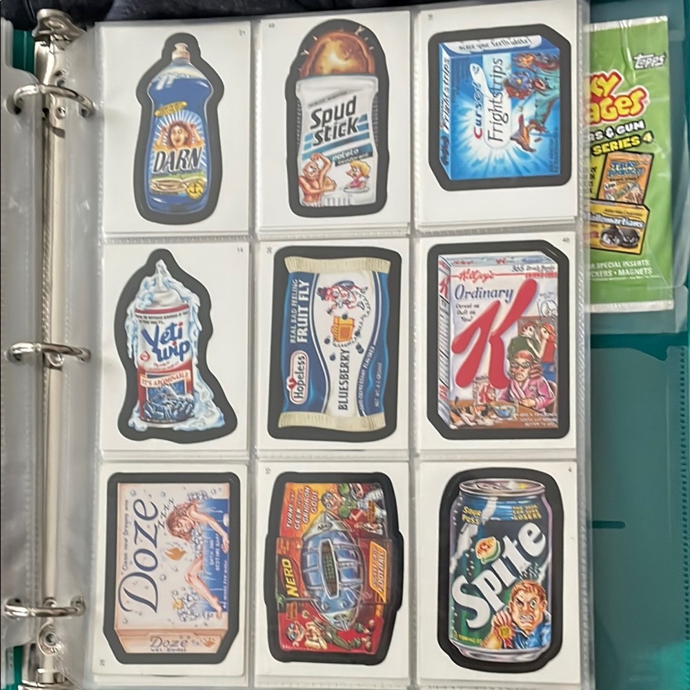 Wacky Packages Sticker Collection